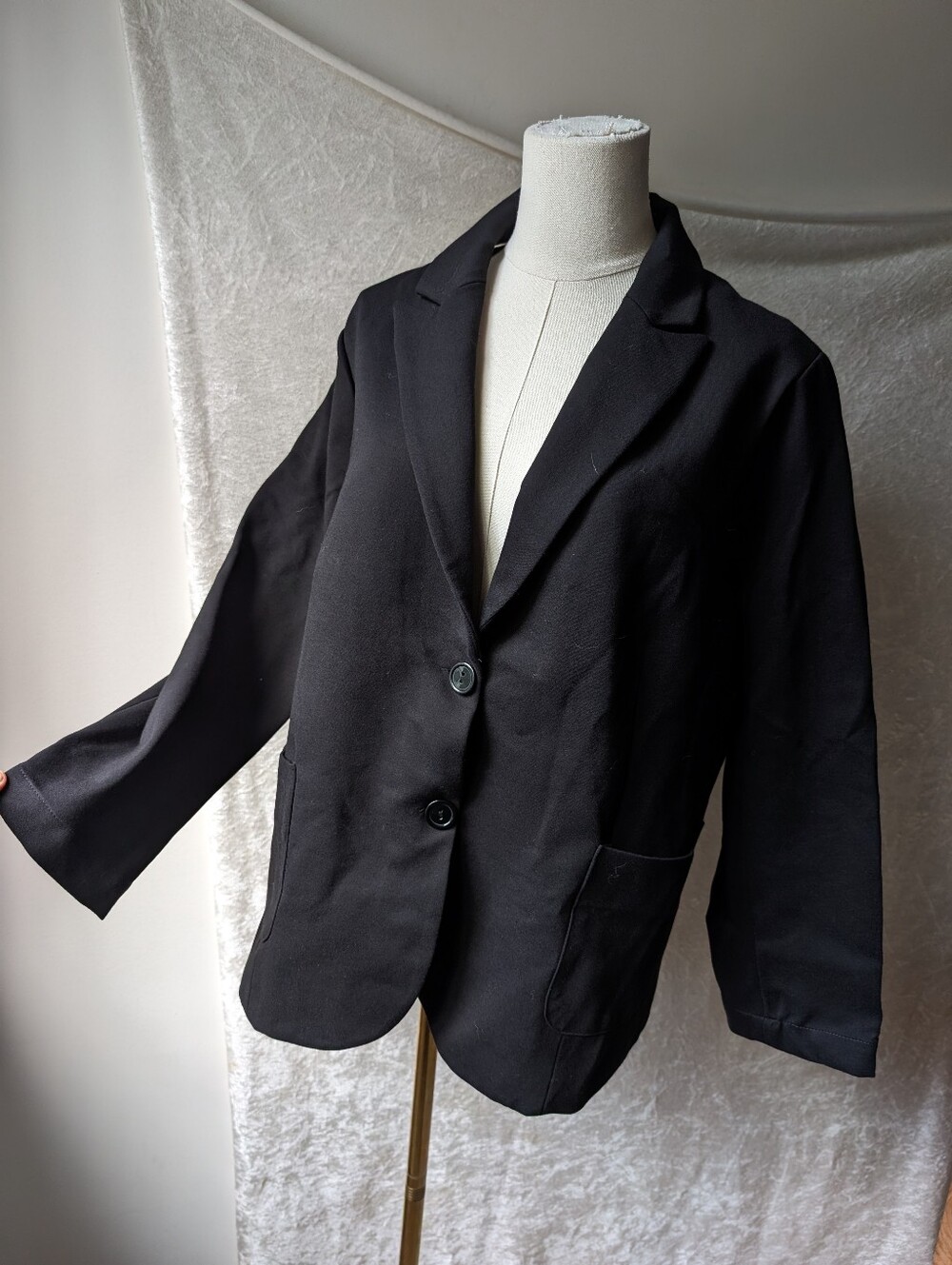 Meera Lane Nylon Rayon Suit Coat Blazer Nwt
